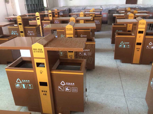 烤漆垃圾桶生產(chǎn)工藝？與噴漆垃圾桶區(qū)別