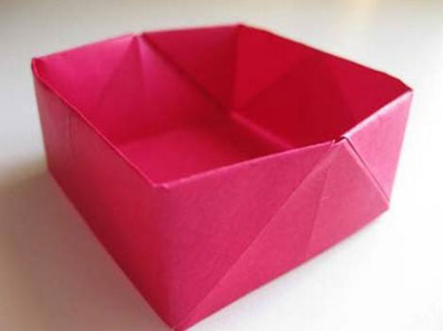 用紙折垃圾桶手工怎么折，學(xué)手工制作折紙垃圾桶